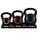 Kit de Kettlebell Athletic Revestido - 3 Pesos Nao Se Aplica