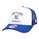 Boné Aba Curva New Era 9Forty A-Frame Trucker Mlb New York Yankees Core - Snapback - Adulto AZUL