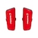 Caneleira de Futebol Progne Sports Moccus Hotstamping VERMELHO
