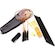 Kit de Badminton Vollo com Rede + Suporte + 4 Raquetes + 3 petecas LARANJA