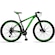 Bicicleta Aro 29 Drais Aluminum - Freio a Disco Hidráulico - Câmbio Shimano - 24 Marchas PRETO/VERDE