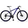 Bicicleta Drais 29 - Freio Hidráulico MTB Aluminio - Câmbios Shimano - 24V - Suspensão com Trava PRETO/AZUL ESC