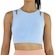 Top Fitness Alto Giro Dupla Face - Adulto AZUL