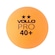 Bola de Tênis de Mesa 2 Estrelas Vollo - 6 Unds LARANJA/PRETO