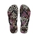 Chinelo Havaianas Slim Animals - Adulto PRETO/ROSA