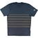 Camiseta Oakley Linear Threads Striped Tee - Masculina PRETO