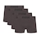 Kit Cuecas Boxer Puma Microfibra sem Costura - 4 Unidades - Adulto CHUMBO