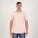 Camiseta New York Yankees MLB New Era Masculina Mini Logo ROSA