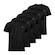 Camiseta Muvin Dry Basic Ss Fps50 - 5 Unidades - Masculina PRETO
