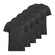 Camiseta Muvin Dry Basic Ss Fps50 - 5 Unidades - Masculina CHUMBO