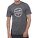 Camiseta Hurley Hawaii Oversize - Masculina CINZA ESCURO