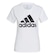 Camiseta adidas Loungewear Essentials Logo - Feminina BRANCO/PRETO