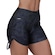 Shorts Curto Fitness Orbis Cadarço Franze Lateral Estampado - Feminino VERDE
