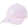 Boné Aba Curva New Era 9Twenty MLB New York Yankees - Strapback - Adulto ROSA