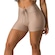 Short AVA Fitness Canelado - Feminino MARROM