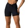 Short AVA Fitness Canelado - Feminino PRETO