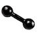 Halter Emborrachado IBJ - 1kg PRETO