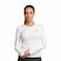 Camiseta Muvin Color Dry Workout FPS UV50 Manga Longa - Feminina BRANCO