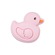 Acessório para Sandália Crocs Jibbitz Pato ROSA