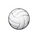 Jibbitz Volleyball BRANCO