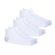 Kit Meias Hanes Cano Curto 5186 - 3 Pares - 37 a 44 - Unissex BRANCO