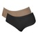 Kit Calcinhas Hanes Cintura Baixa 1147 - 2 unidades - Adulto MARROM/PRETO