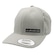 Boné Aba Curva Quiksilver Tech Net Sleet - Strapback - Adulto CINZA