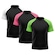 Camiseta Whats Wear Raglan Dry Fit com Proteção Solar UV - Masculina - 3 Unds BRANCO/VERDE