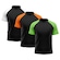 Camiseta Whats Wear Raglan Dry Fit com Proteção Solar UV - Masculina - 3 Unds VERDE/BRANCO