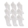 Kit de Meias sem Cano Lupo Sport - 9 Pares - Adulto BRANCO