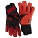 Luvas de Goleiro Campo Three Stars Life - Adulto Vermelho/Preto