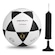 Kit Bola de Futevôlei Penalty Altinha XXI + Bomba de Ar BRANCO/PRETO