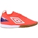 Chuteira Futsal Umbro Adamant Club - Adulto LARANJA/BRANCO