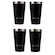 Kit de Copos Térmicos Pullo Fun - 480ml - 4 Unidades PRETO