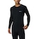 Camisa Térmica Columbia Midweight Stretch Long Sleeve - Masculina PRETO