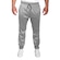 Calça de Treino Resina com Listras Laterais - Masculina CINZA