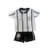 Kit do Corinthians Torcida Baby Bebê 031 S1 - Infantil BRANCO/PRETO
