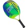 Raquete de Beach Tennis HUPI Carbon/Fiberglass Patriot Azul/Amarelo
