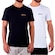 Kit Camisetas Billabong 2PK Walled SM23 - 2 Unidades - Masculino BRANCO