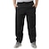 Calça Tactel Black Bear Lisa Esportiva com Bolsos - Masculina PRETO