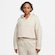 Blusão com Capuz Nike Yoga Luxe - Feminino BEGE