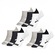 Kit de Meias Sapatilha Puma Esportiva - Masculina - 9 Pares BRANCO/CINZA