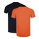 Kit de Camisetas Penalty X - 2 Unidades - Infantil LARANJA/PRETO
