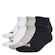 Kit de Meias Sapatilha Cushioned Sportswear Low-Cut com 6 Pares - Adulto CINZA/BRANCO