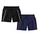 Kit Bermudas Tactel Black Bear com Bolsos e Listras - 2 Unidades - Masculina PRETO/AZUL