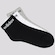 Kit Meia Cano Médio adidas Logo Linear Ankle - 3 Pares - Adulto CINZA/BRANCO