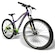Bicicleta Aro 29 Drais Bi-Color - Freio Hidráulico - Câmbio Shimano - 24V - Feminina ROXO/VERDE