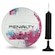 Kit Bolas de Vôlei Penalty VP Fun XXI + Bomba de Ar BRANCO/ROSA