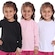 Kit Camisetas Manga Longa Dellas Fit Térmica - 3 Unidades - Infantil PRETO/BRANCO