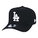 Boné Aba Curva New Era Los Angeles Dodgers 940 A-Frame - Snapback - Adulto PRETO